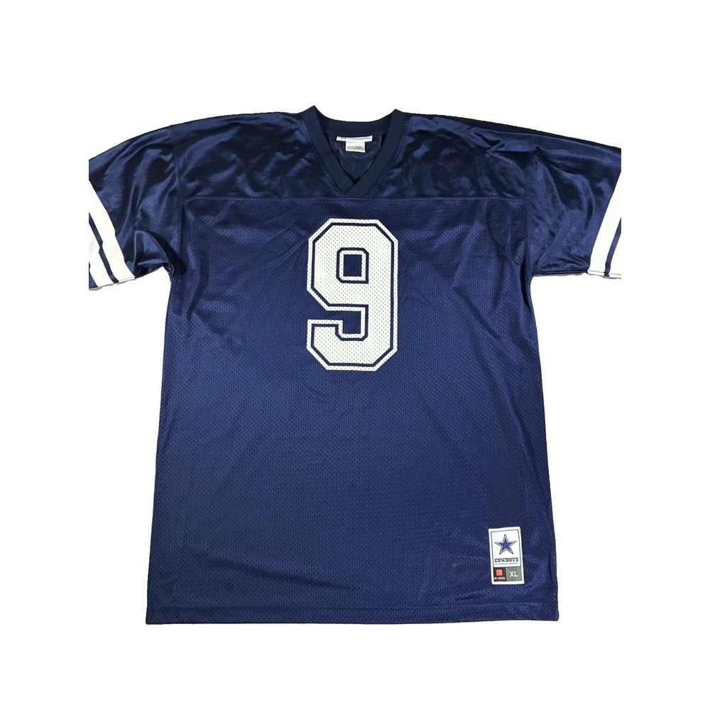 Dallas Cowboys Authentic Apparel Tony Romo Screen Print Mesh Jersey. Men's XL